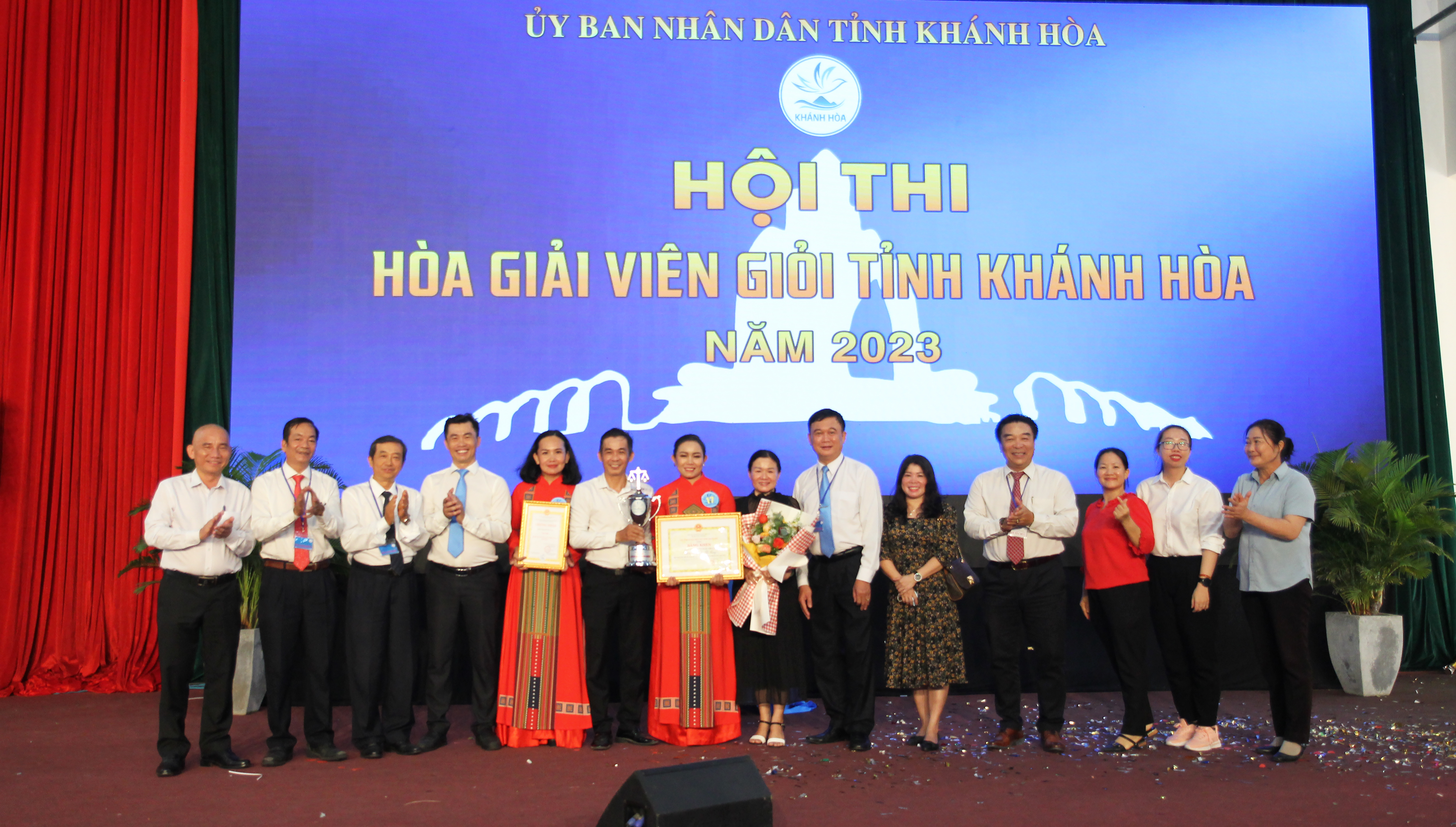 Hội thi Hòa giải viên giỏi tỉnh năm 2023: Đội TP. Nha Trang đạt giải nhất