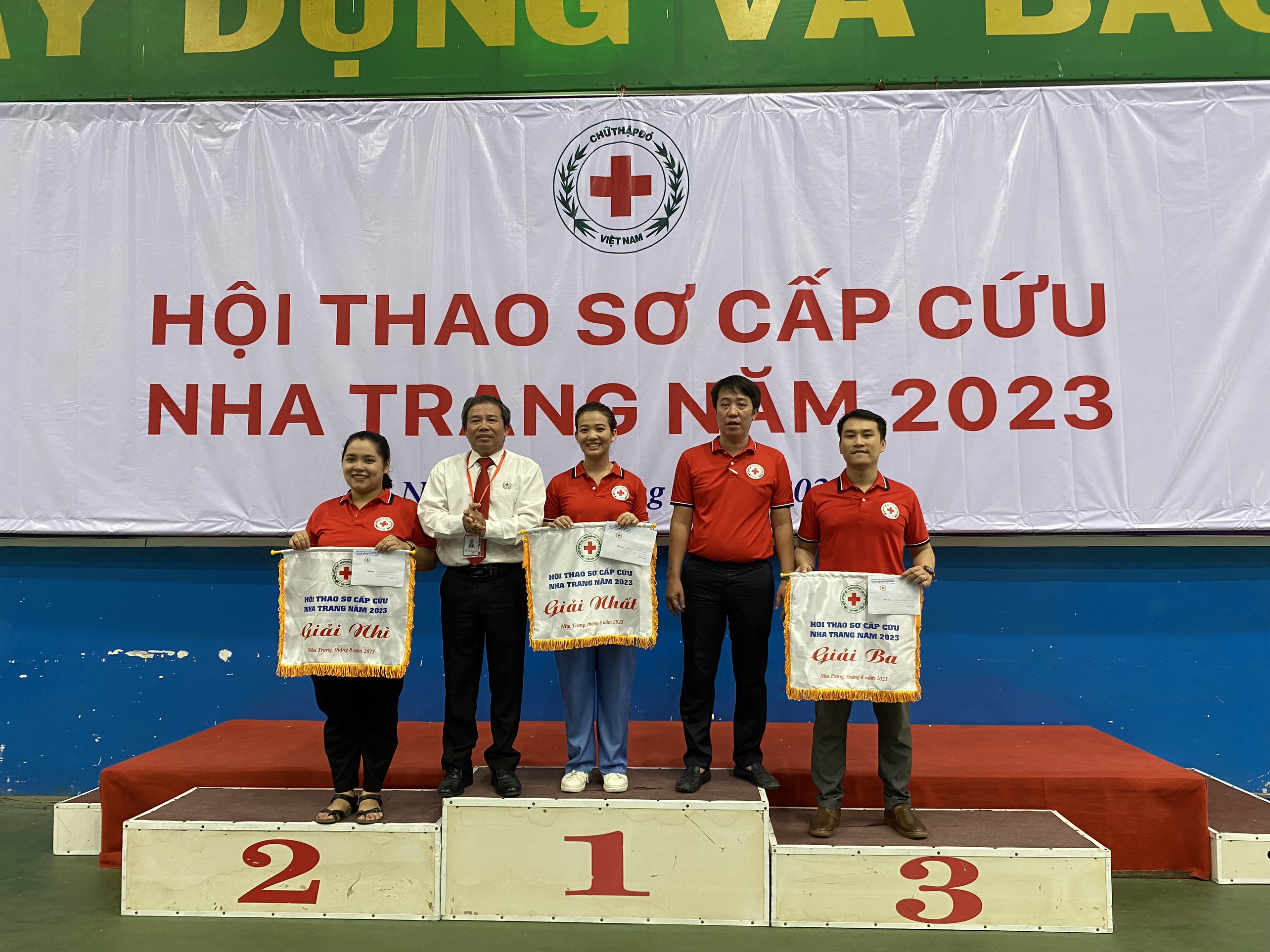 Hội Chữ thập đỏ TP. Nha Trang:: Tổ chức hội thao sơ cấp cứu năm 2023