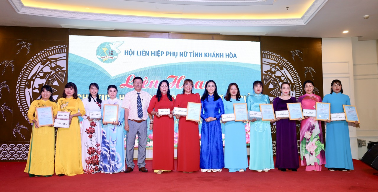 Liên hoan “Chủ tịch Hội LHPN cơ sở giỏi” năm 2023:: Thành phố Nha Trang đạt giải nhất toàn đoàn