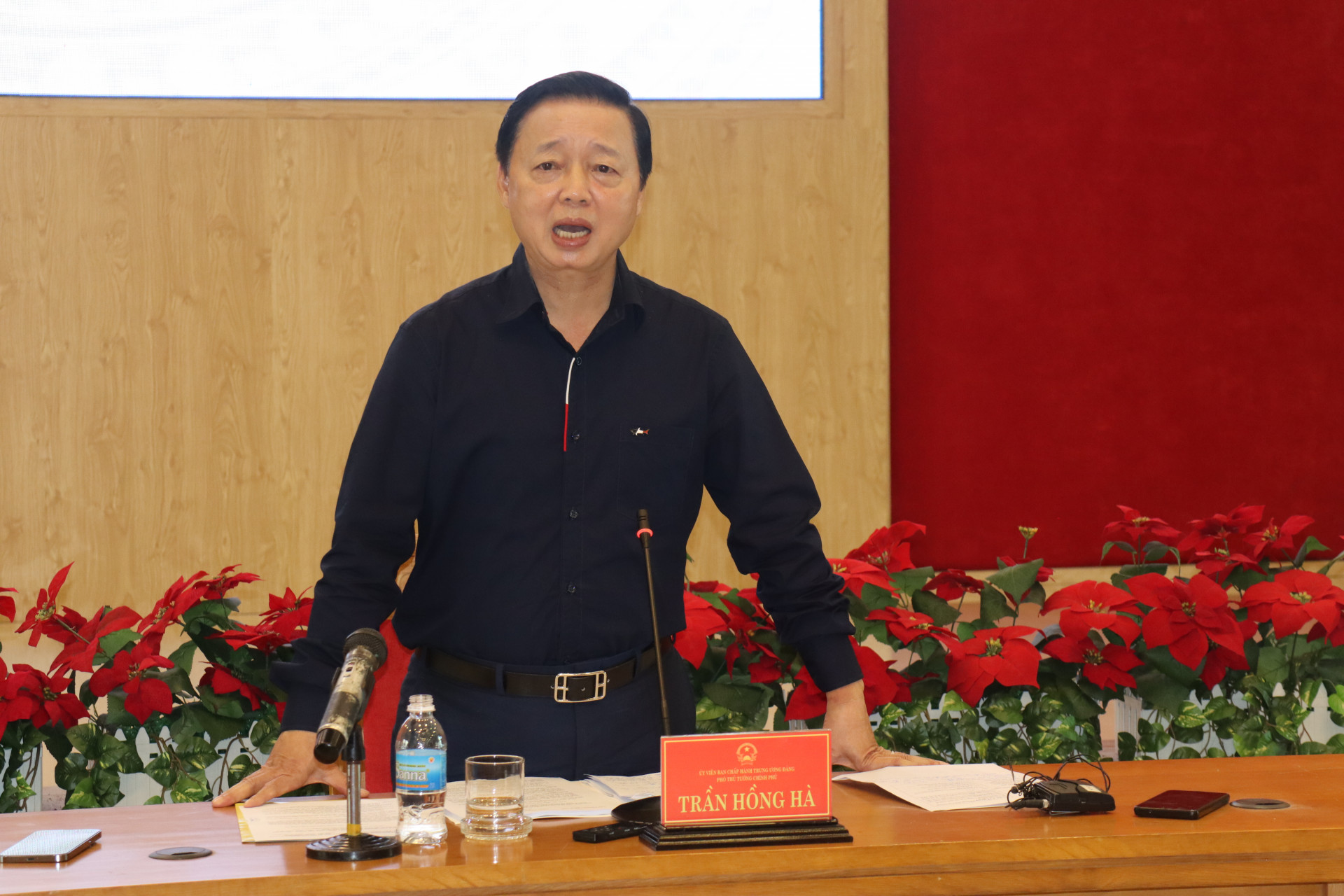 Phó Thủ tướng Trần Hồng Hà kết luận chỉ đạo buổi làm việc