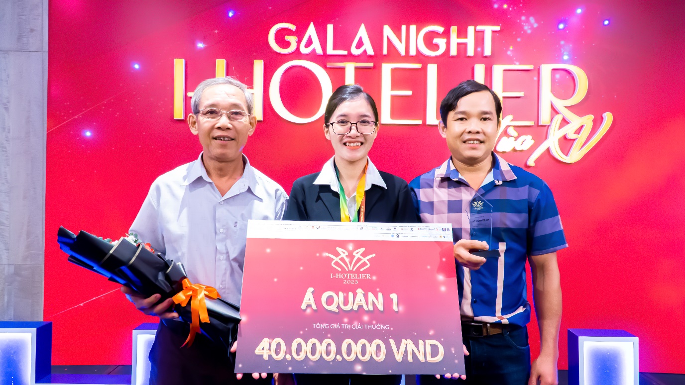 Sinh viên GDU đạt giải Á quân 1 cuộc thi I-HOTELIER 2023