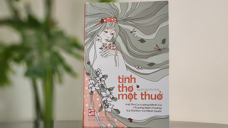 Bìa tập thơ Tình thơ một thuở.