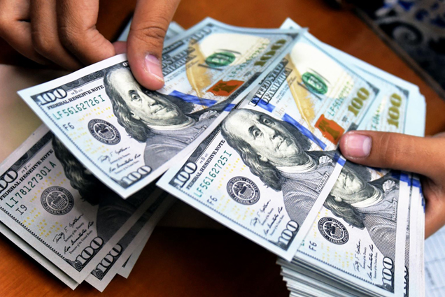 Tỷ giá trung tâm sáng 17/8 tiếp tục tăng 33 đồng