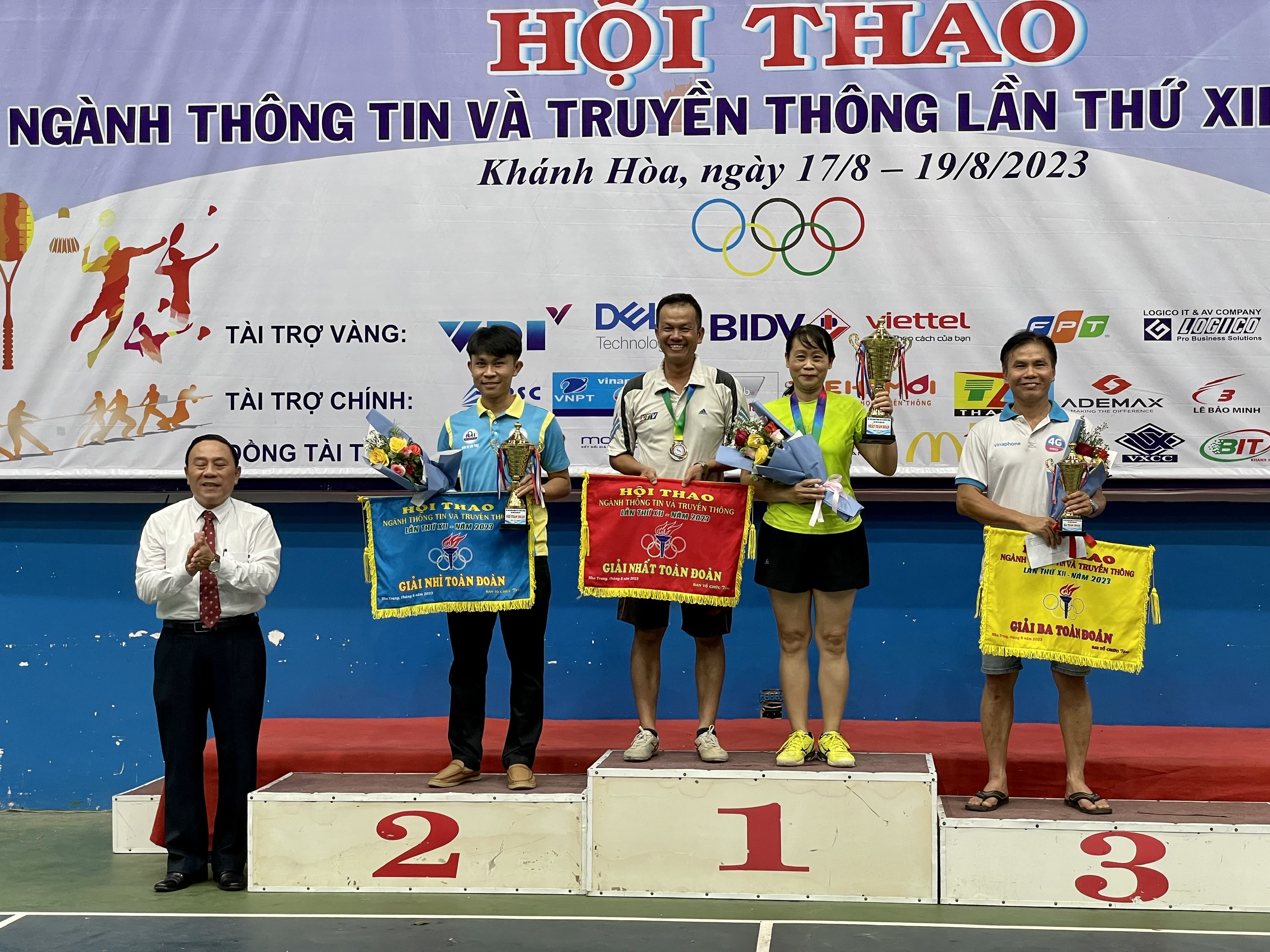 Đài Phát thanh và Truyền hình Khánh Hòa đoạt giải nhất toàn đoàn Hội thao ngành Thông tin và Truyền thông, lần thứ XII-2023