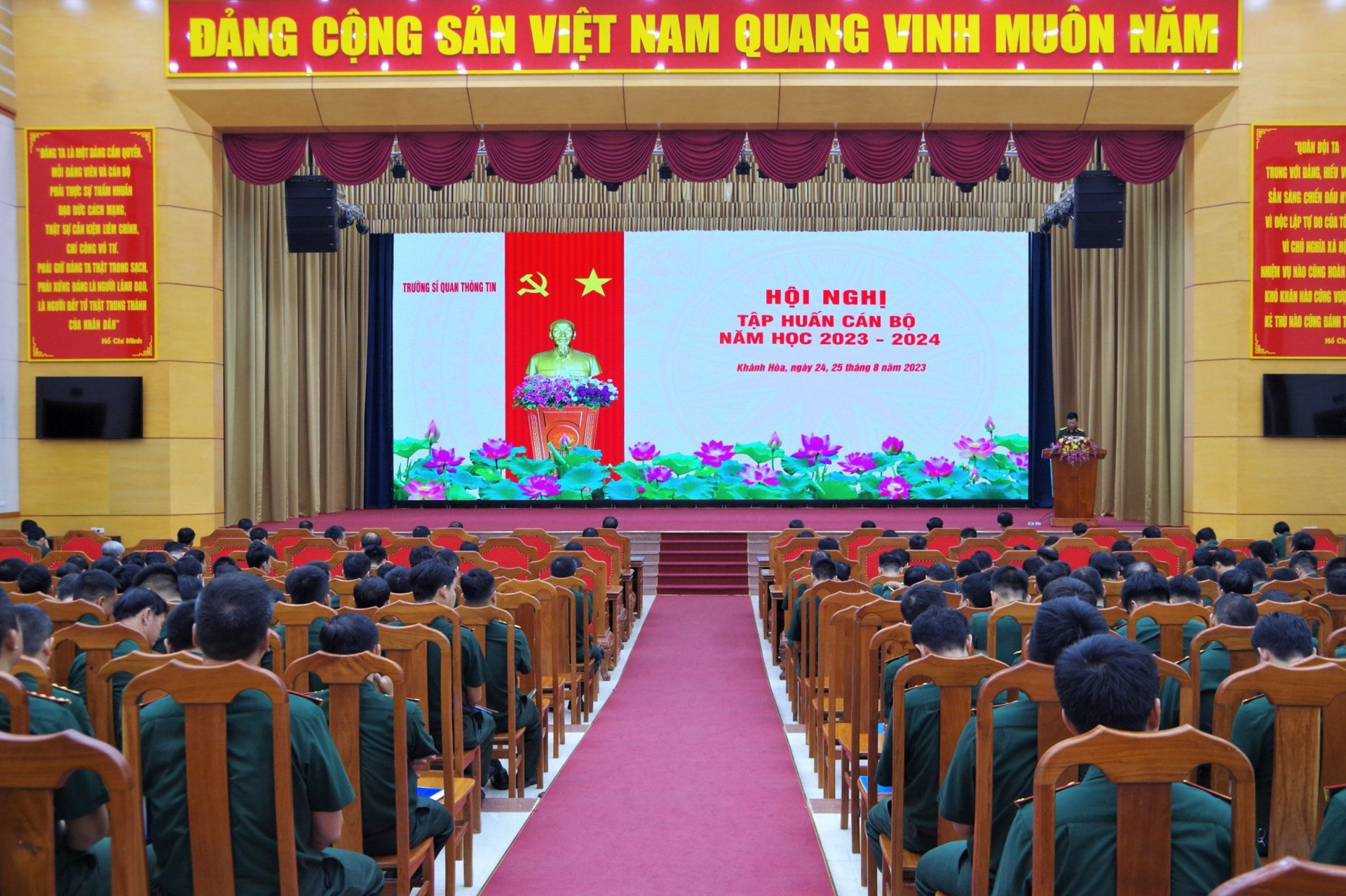 Quang cảnh hội nghị tập huấn.