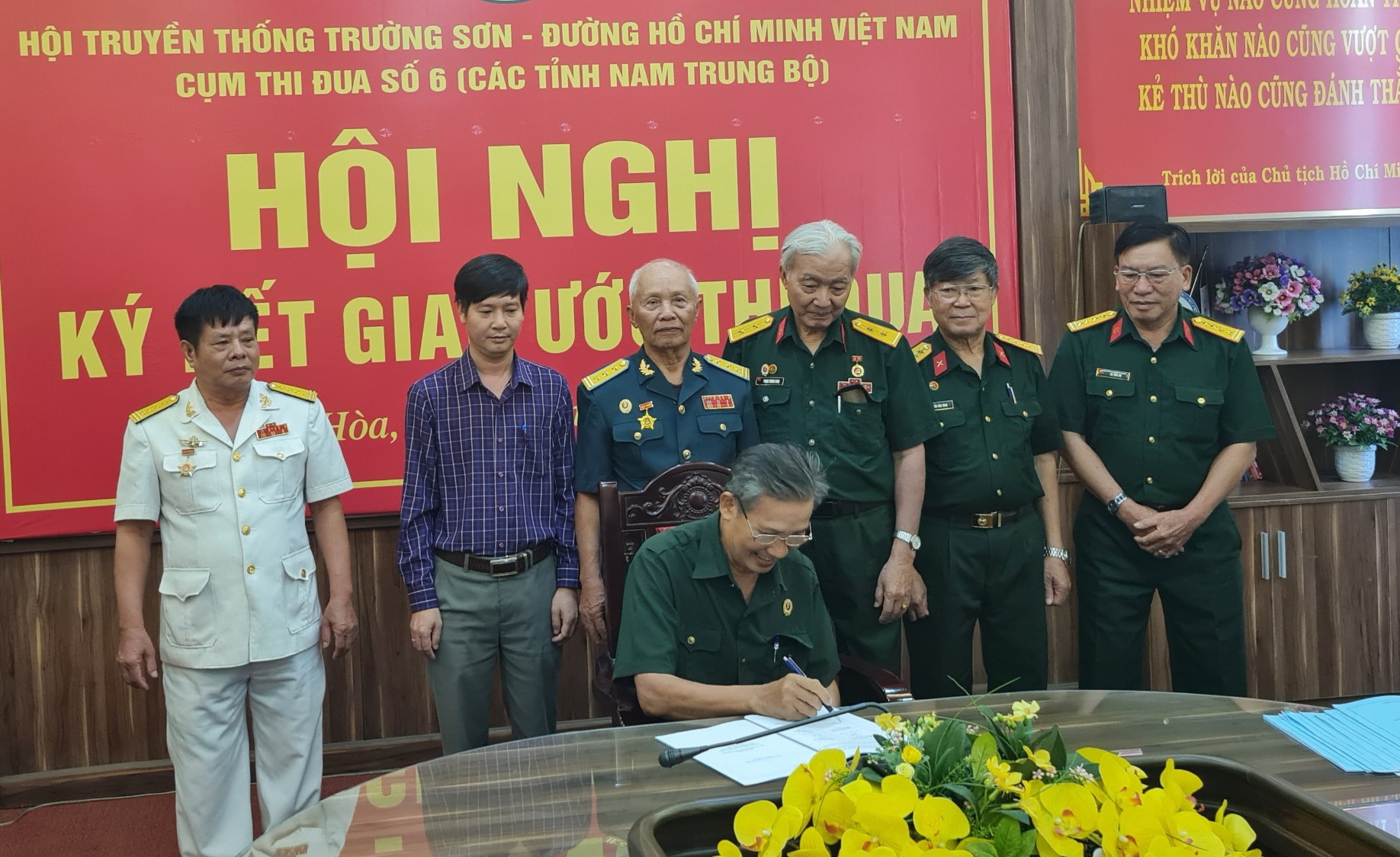 Cụm thi đua số 6, Hội Truyền thống Trường Sơn - Đường Hồ Chí Minh Việt Nam:: Ký kết giao ước thi đua năm 2023 và 2024