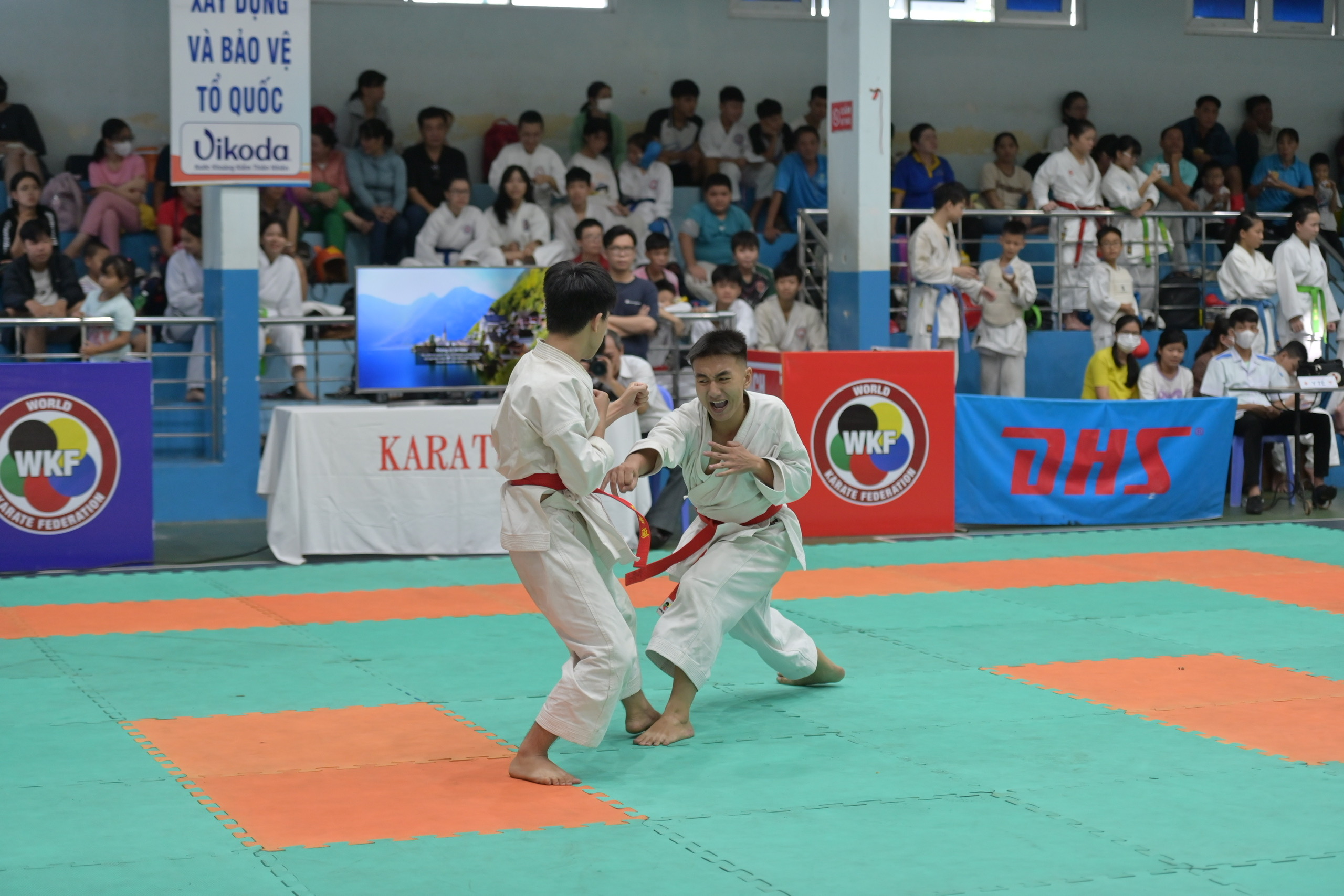 Hơn 150 vận động viên tham dự Giải karate các nhóm tuổi TP. Nha Trang