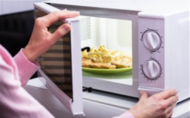 Lò vi sóng không thể tiêu diệt hết vi khuẩn gây bệnh