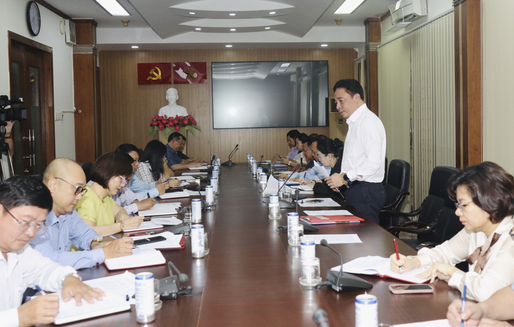 Thường trực Tỉnh ủy Khánh Hòa giao ban công tác tháng 8-2024