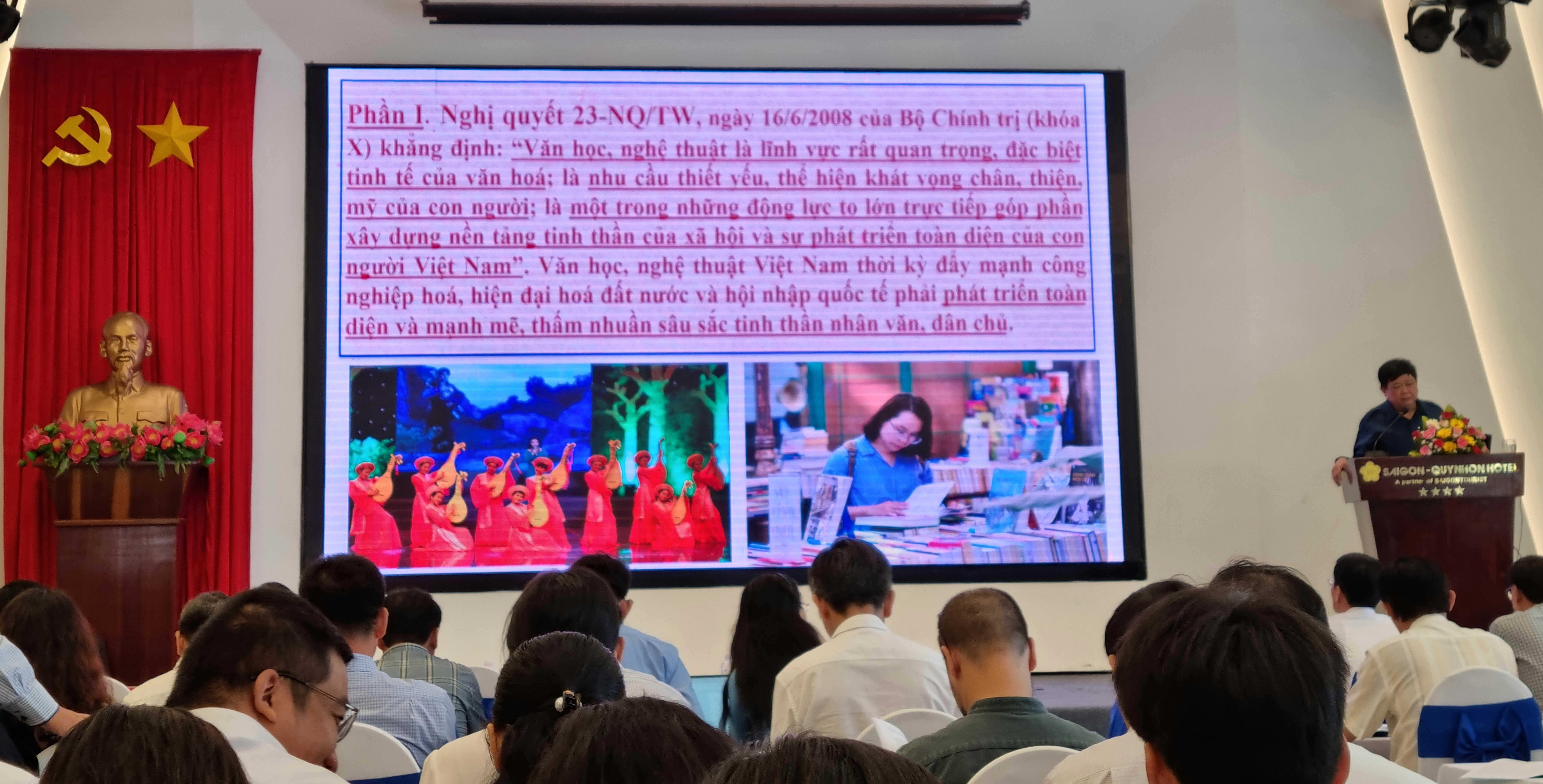 Hơn 360 học viên tham gia tập huấn công tác lãnh đạo, quản lý văn hóa, văn nghệ