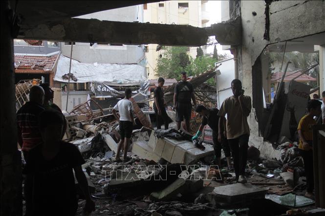 Xung đột Hamas - Israel: Algeria kêu gọi HĐBA họp về vụ không kích trường học ở Gaza