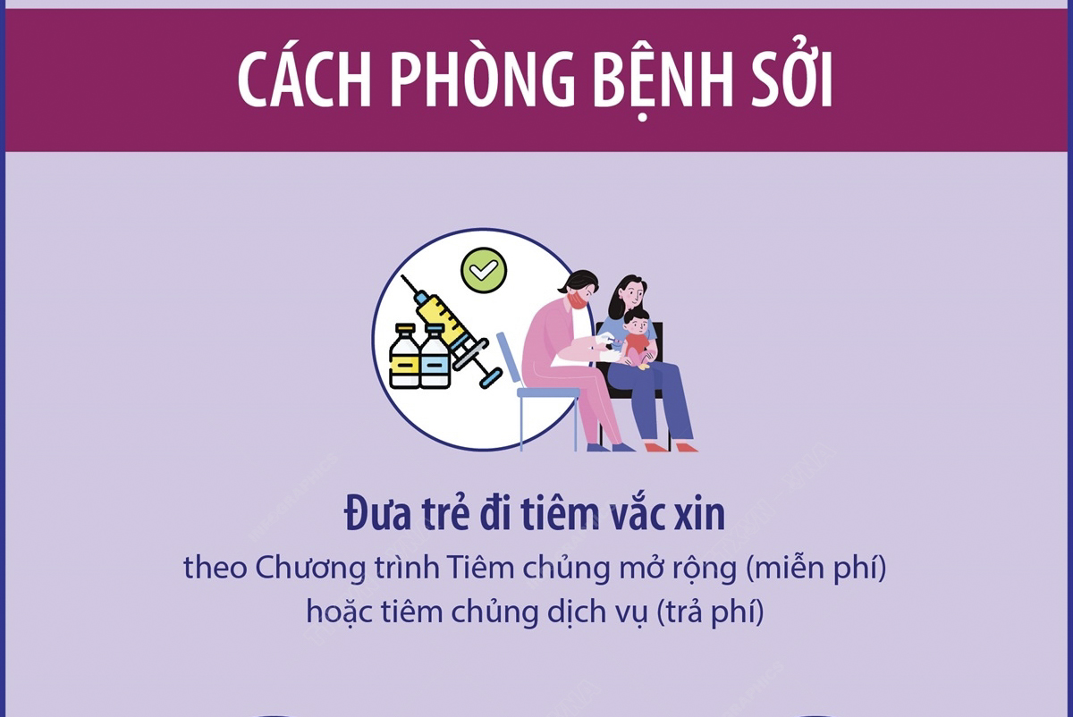 Cách phòng bệnh sởi