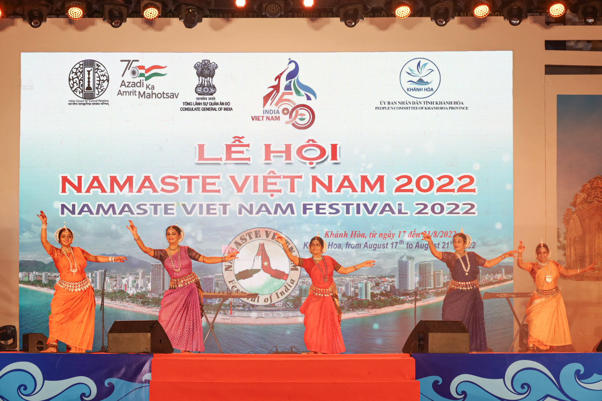 Indian artists performing their traditional dances at Namaste Vietnam Festival 2022 (Illustrative photo)

