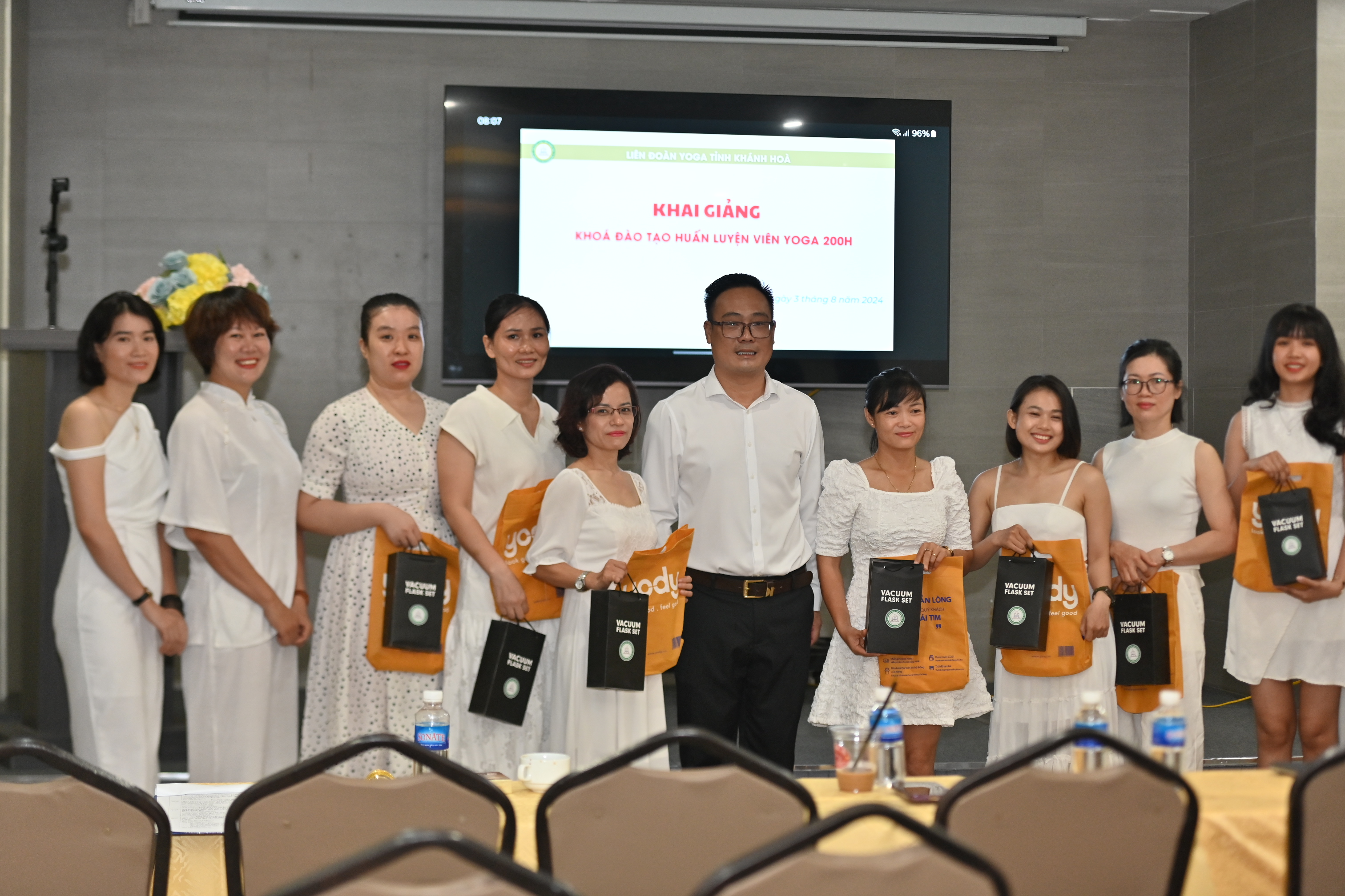 Liên đoàn Yoga Khánh Hòa:: Khai giảng lớp đào tạo huấn luyện viên yoga 200H