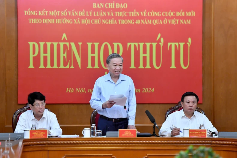 Tổng Bí thư, Chủ tịch nước Tô Lâm: Chúng ta có quyền tự hào về thành quả của 40 năm đổi mới