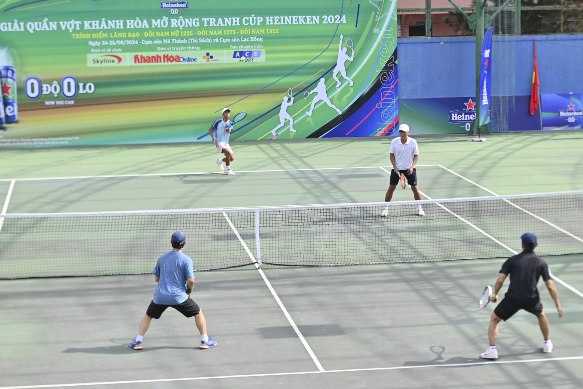 Khai mạc giải quần vợt Khánh Hòa mở rộng tranh Cúp Heineken 2024