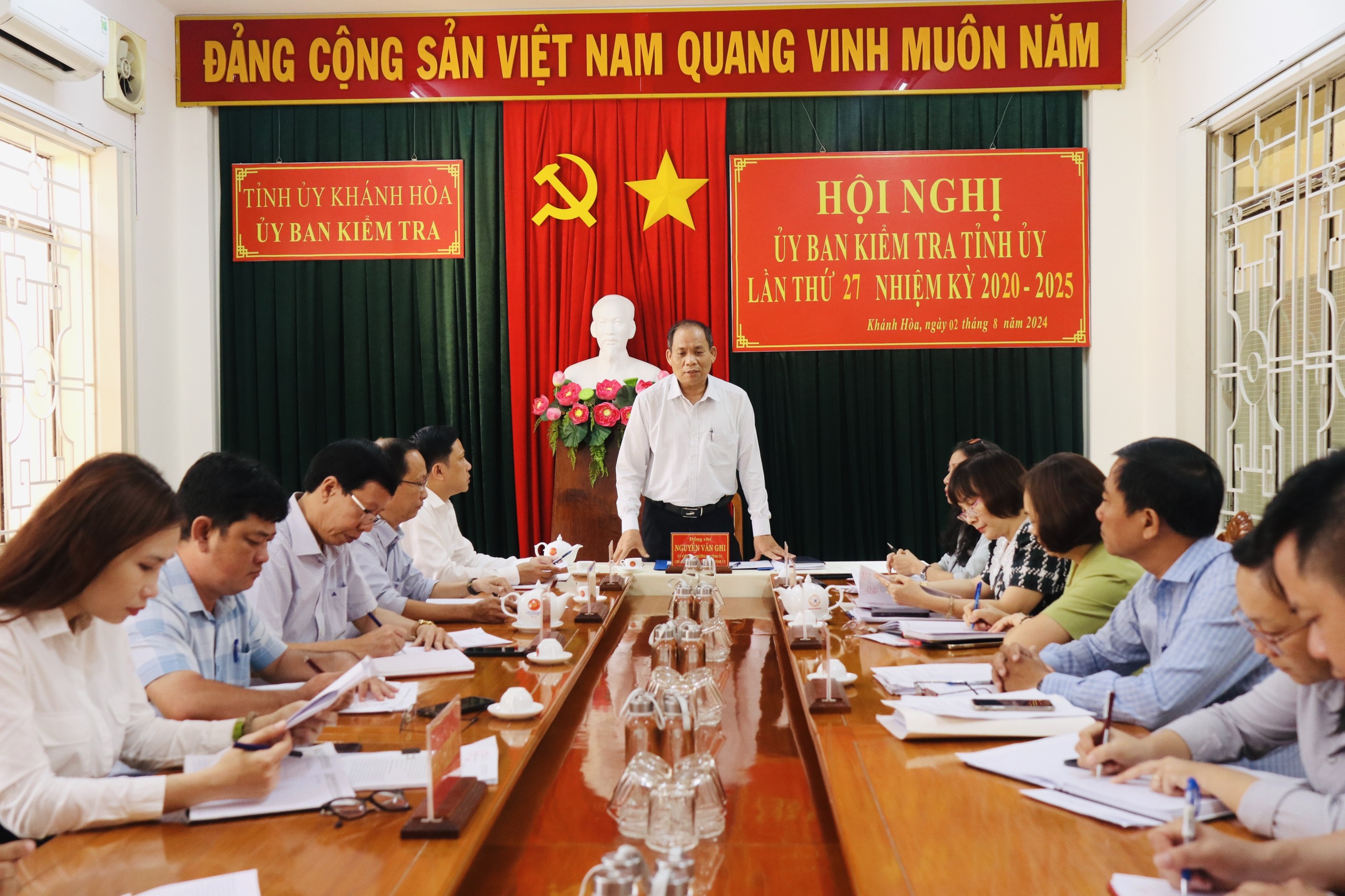 Hội nghị Ủy ban Kiểm tra Tỉnh ủy Khánh Hòa lần thứ 27