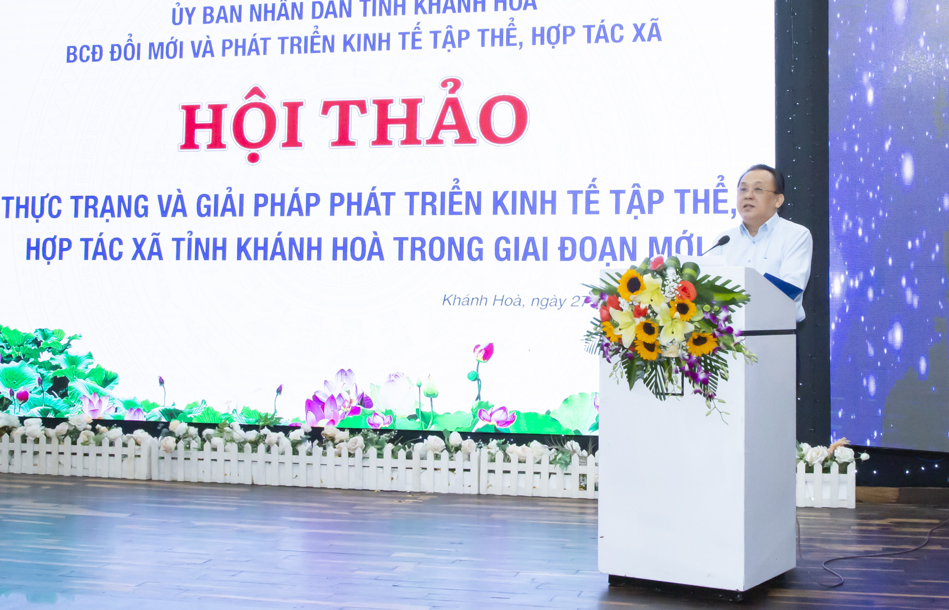 Ông Lê Hữu Hoàng phát biểu chỉ đạo tại Hội thảo.