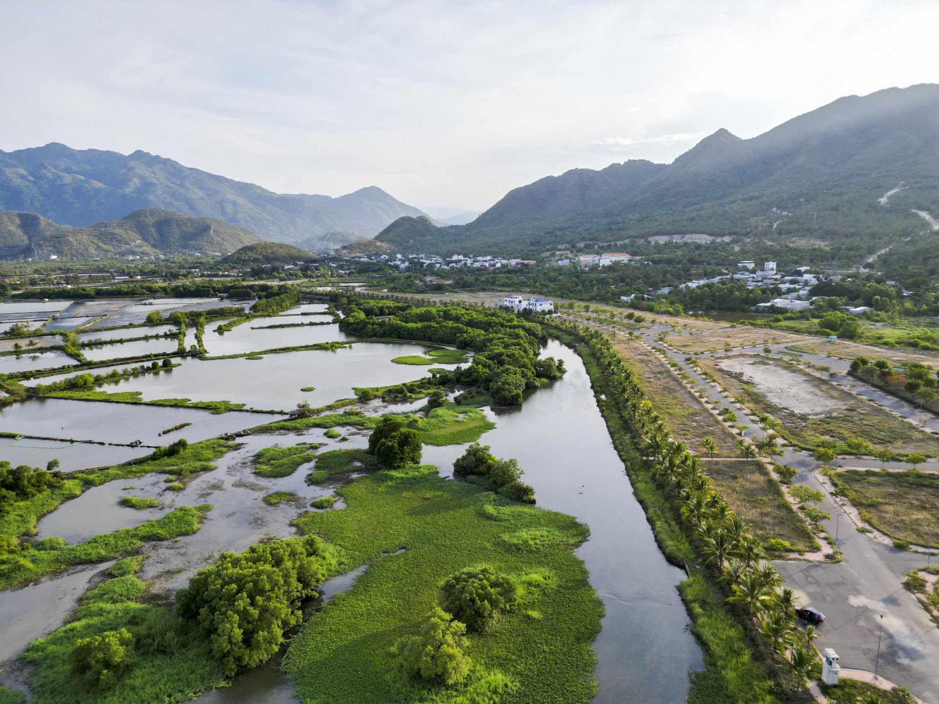 Một đoạn sông Tắc bị thu hẹp, khiến nước không thể lưu thông
 nằm trong giai đoạn 2 dự án chỉnh trị sông Tắc - sông Quán Trường, 
giai đoạn 2 đã được HĐND tỉnh phê duyệt chủ trương đầu tư.
