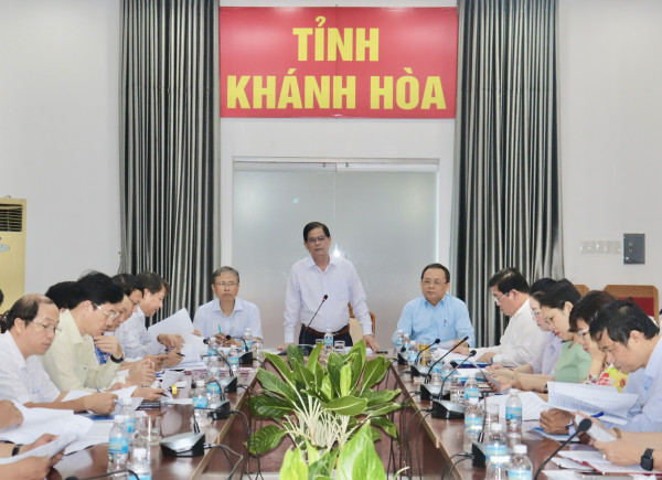 Tiếp tục hoàn thiện dự thảo Đề án Chuyển đổi xanh tỉnh Khánh Hòa giai đoạn 2024 - 2030