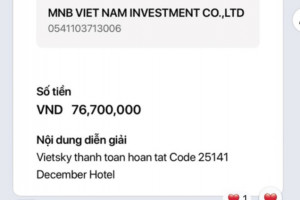 Một doanh nghiệp du lịch bị tố lừa đảo chiếm đoạt tiền