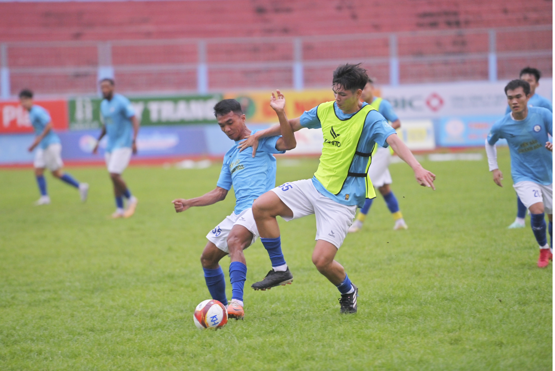 Tổng Công ty Khánh Việt (Khatoco) tài trợ Câu lạc bộ Bóng đá Khánh Hòa tham dự giải hạng Nhất quốc gia 2024/2025