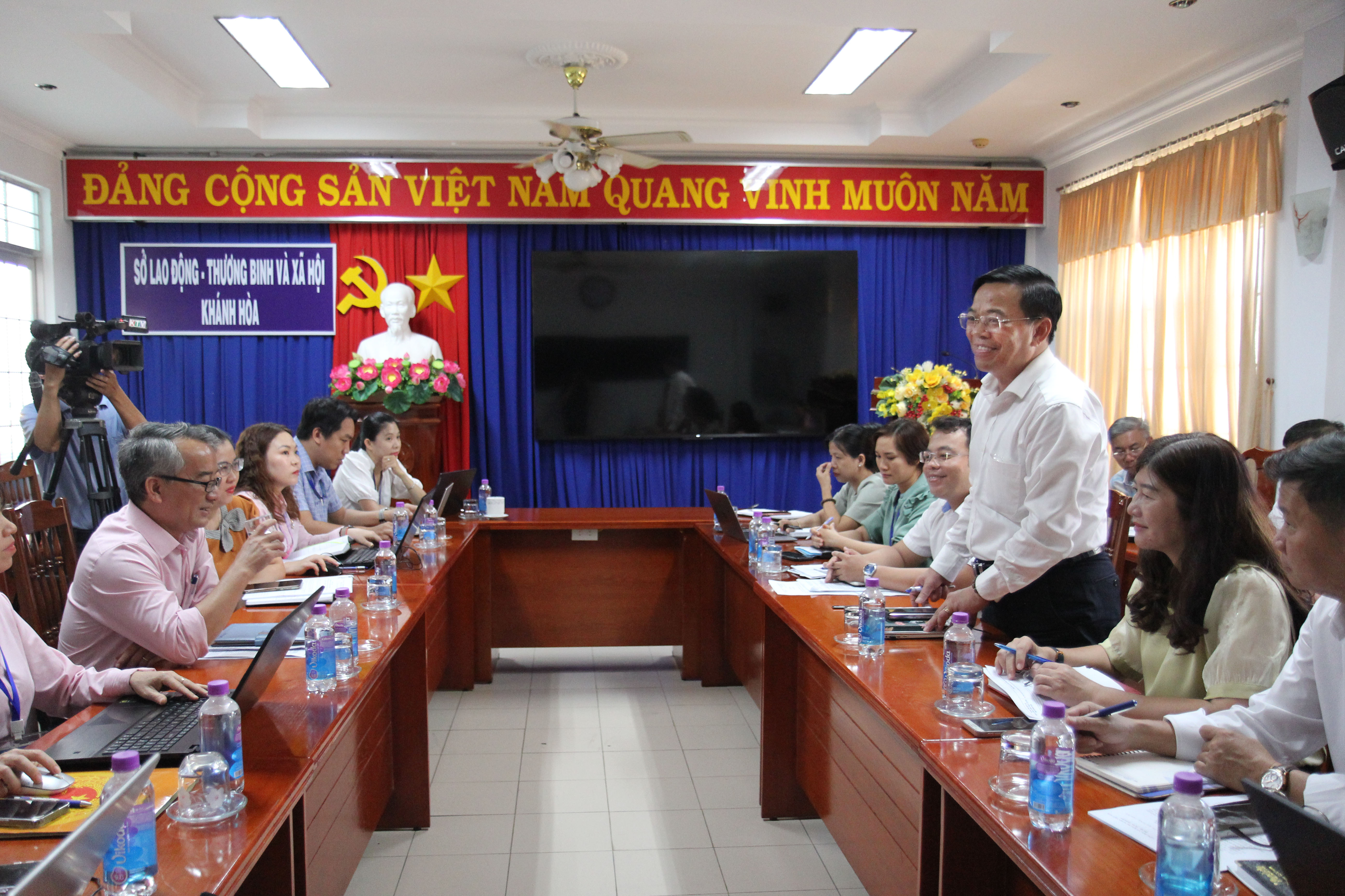 Kiểm tra công tác cải cách hành chính tại Sở Lao động - Thương binh và Xã hội