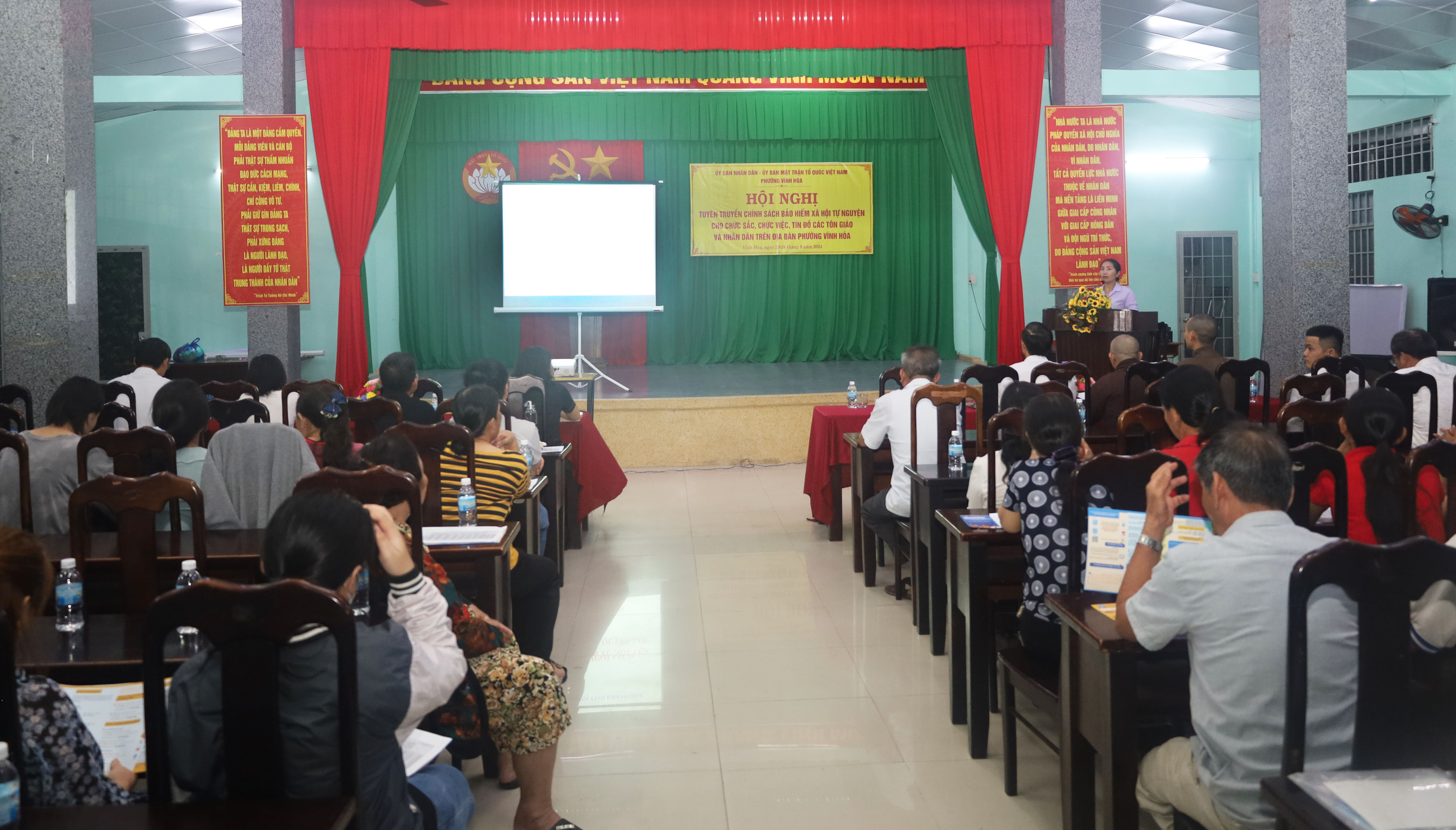 Phường Vĩnh Hòa:: Truyền thông về tham gia bảo hiểm xã hội