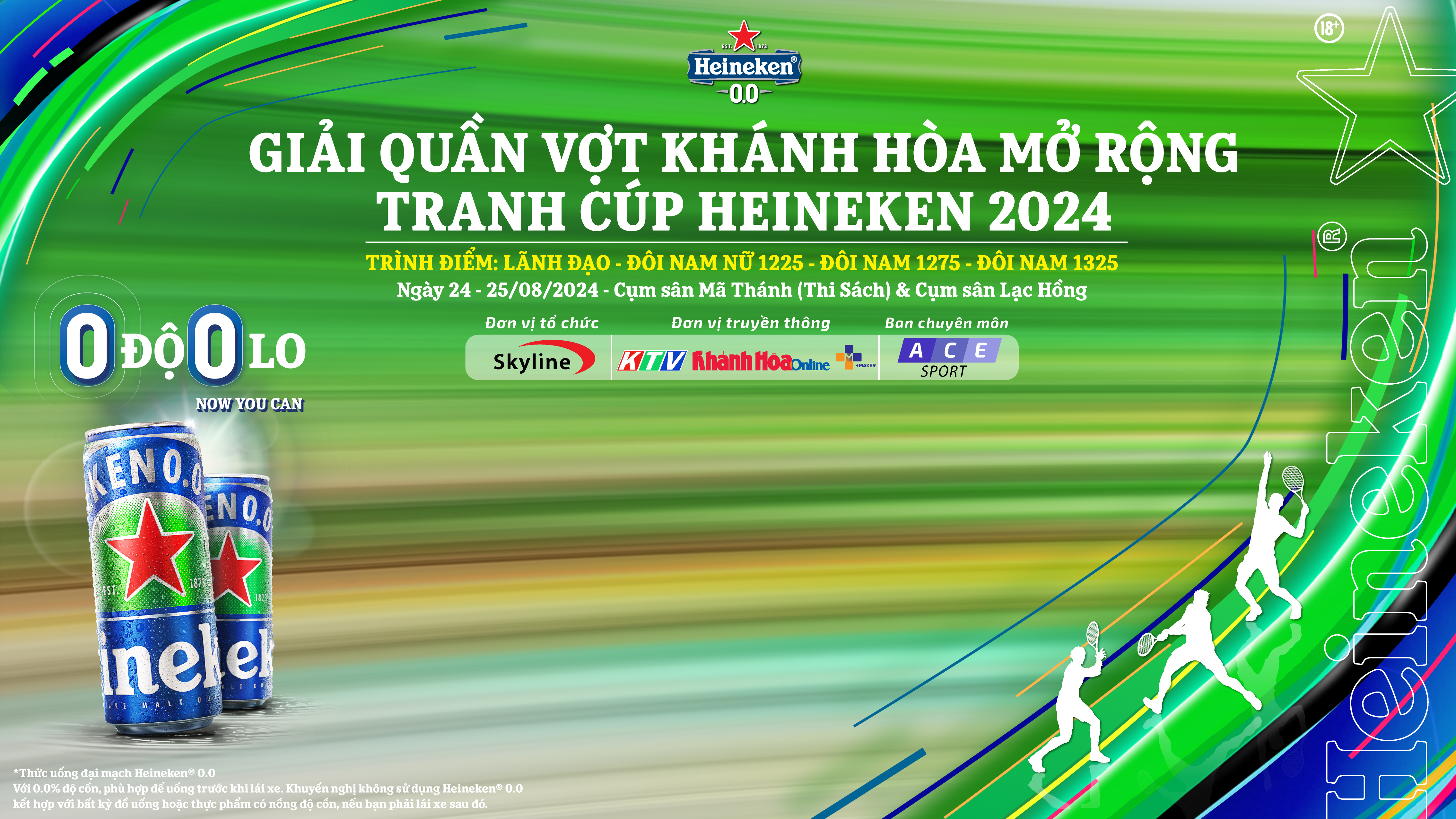 Giải Quần vợt Khánh Hòa mở rộng tranh Cúp Heineken 2024: Một sự kiện không thể bỏ qua dành cho người hâm mộ quần vợt