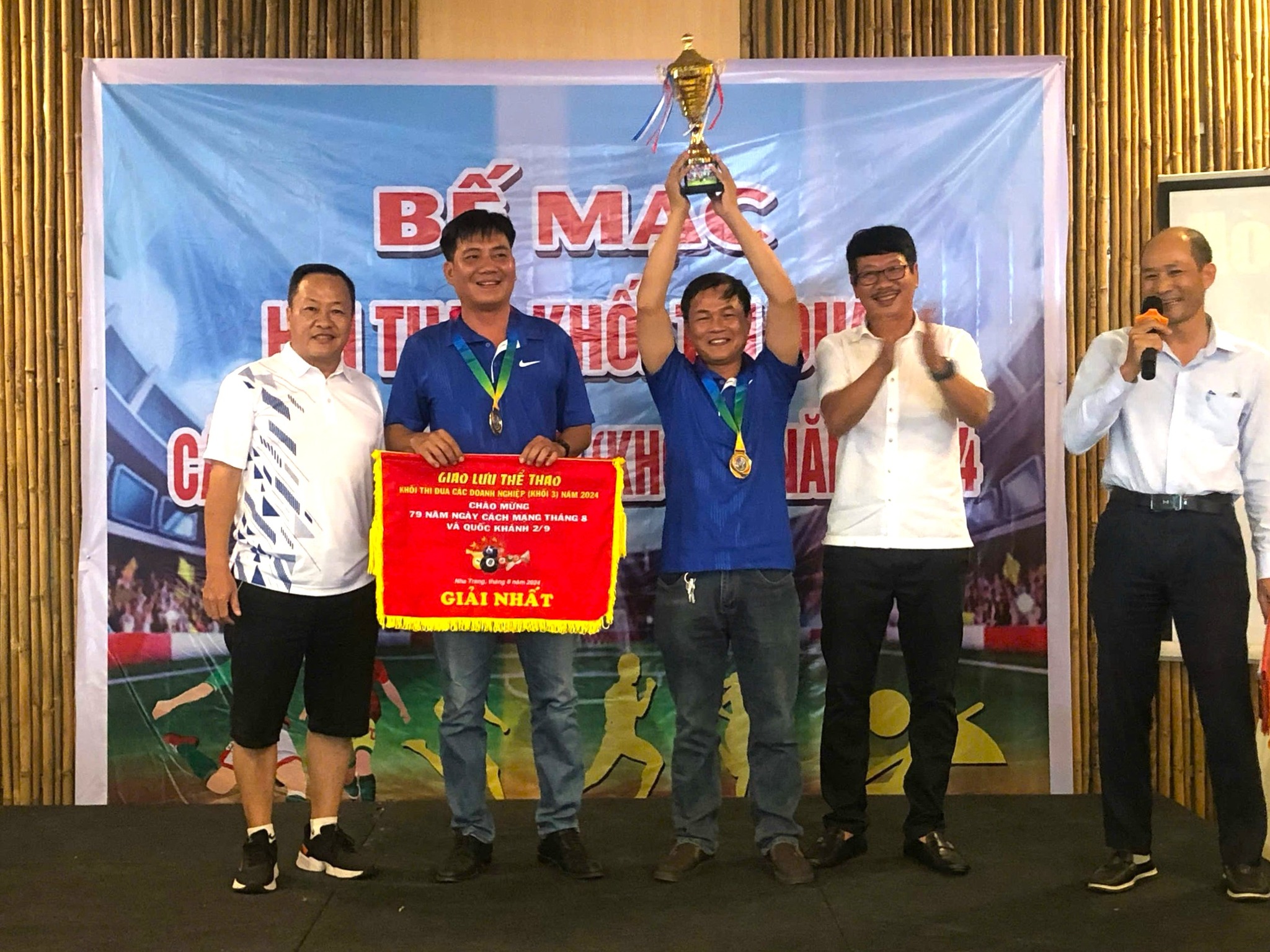 PC Khánh Hòa đạt giải cao trong giao lưu thể thao Khối thi đua các Doanh nghiệp 