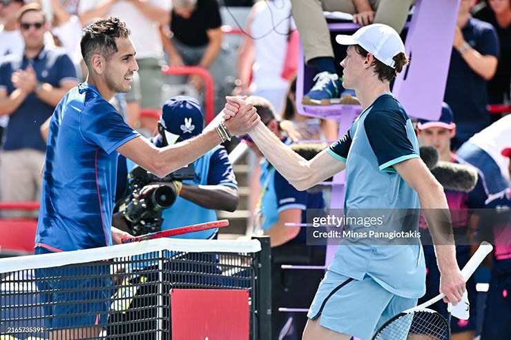 Rogers Cup: Tay vợt số 1 thế giới Sinner trở thành cựu vương