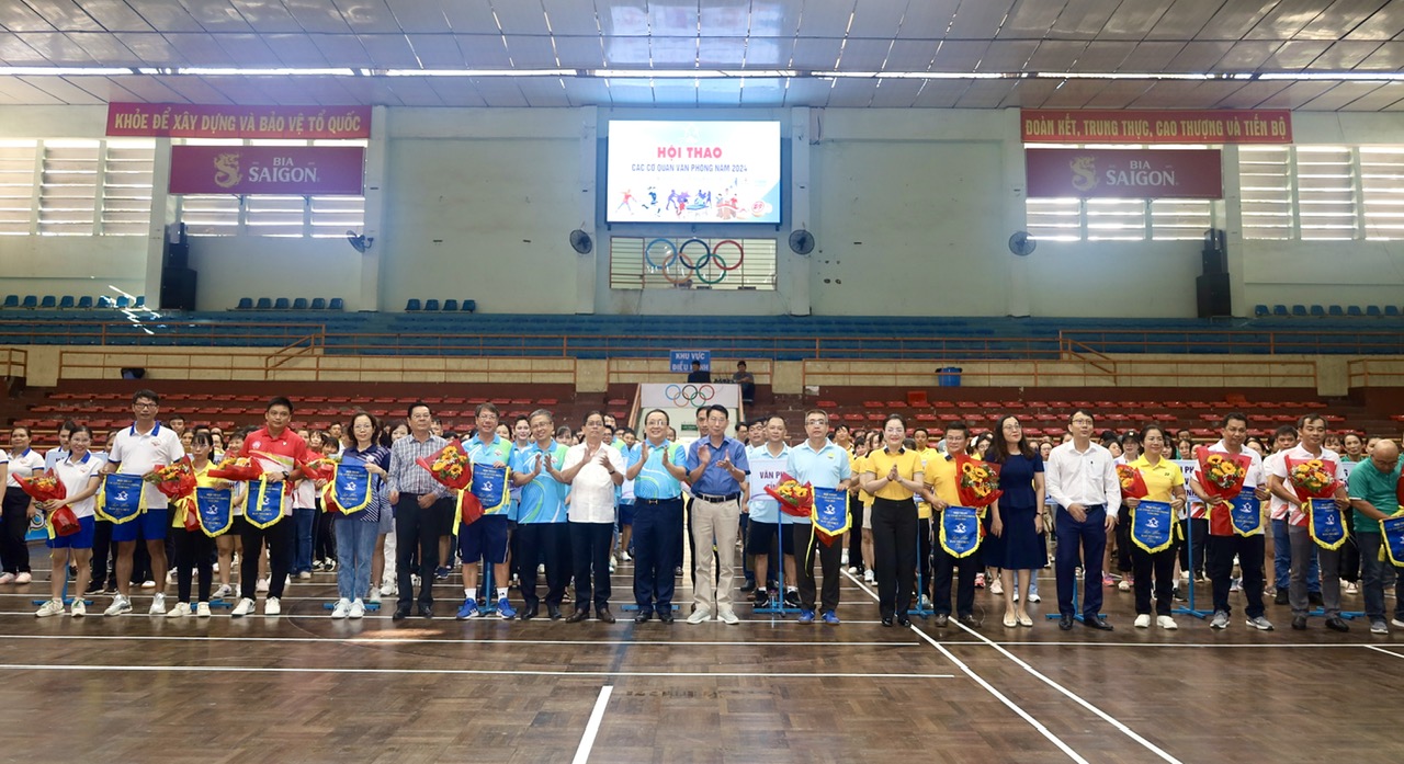 Gần 250 vận động viên tham gia Hội thao các cơ quan văn phòng năm 2024