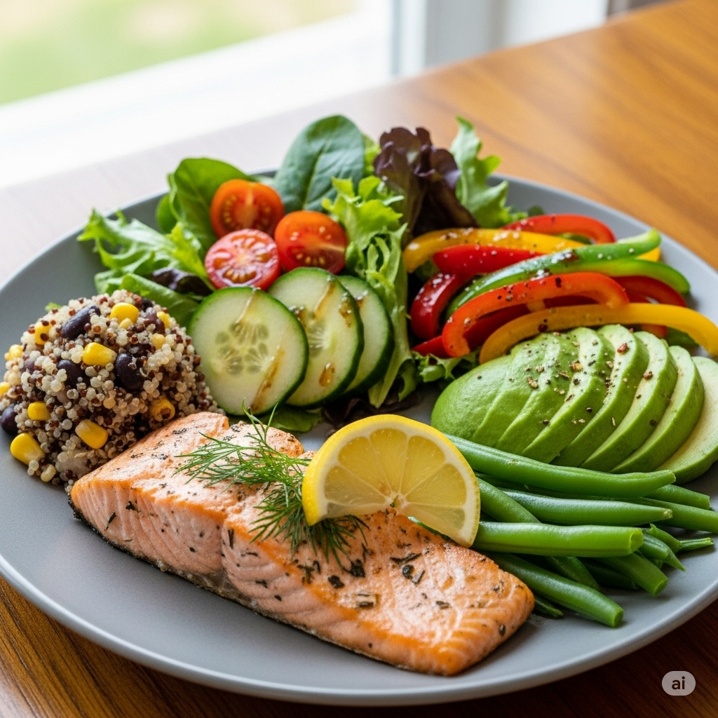 Chế độ ăn uống tốt cho tim mạch không phải là một chế độ ăn kiêng ngắn hạn, mà là một mô hình ăn uống lâu dài.