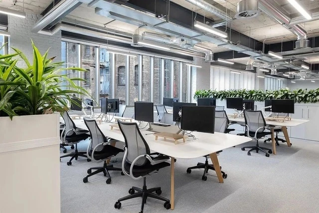 Sử dụng hệ thống thông gió hiệu quả. Đặt cây xanh trong văn phòng để tạo độ ẩm tự nhiên. Không che kín các vị trí thoát hơi và thoát khí.