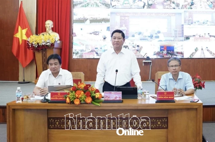 UBND tỉnh Khánh Hòa họp thường kỳ tháng 8-2025