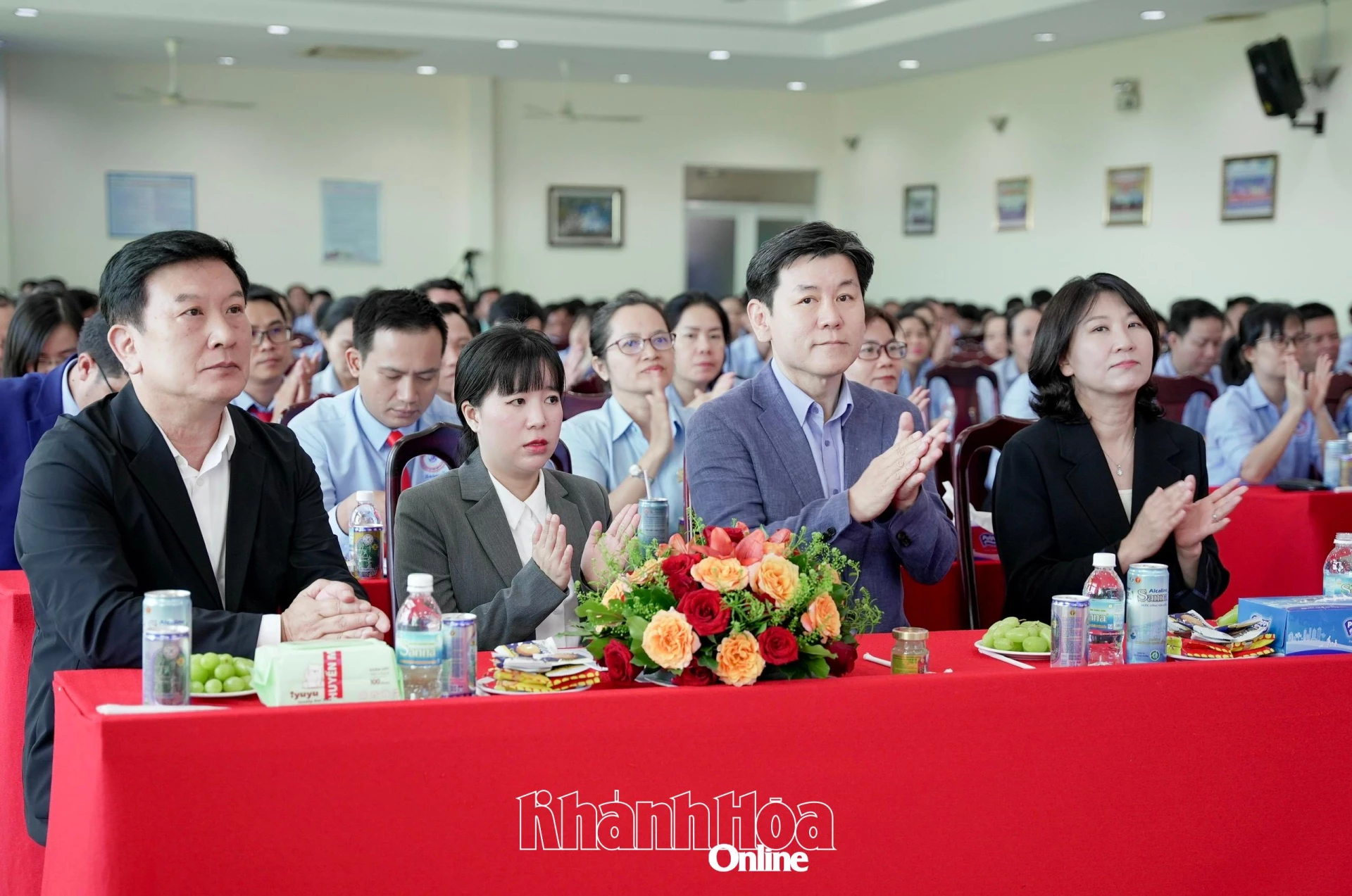 Representatives attending the signing ceremony