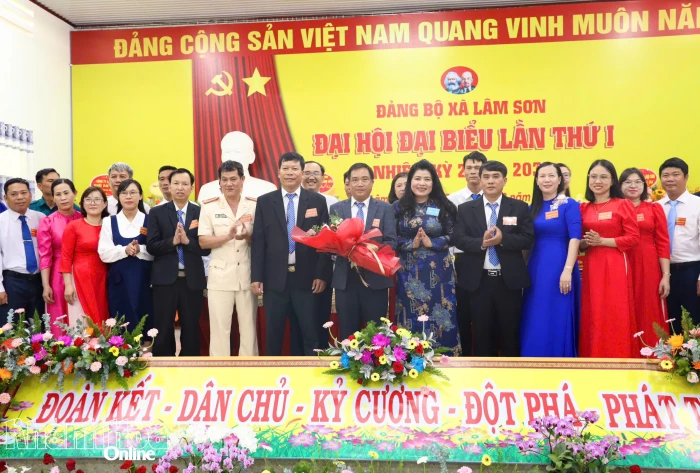 Đại hội đại biểu Đảng bộ xã Lâm Sơn lần thứ nhất, nhiệm kỳ 2025 - 2030