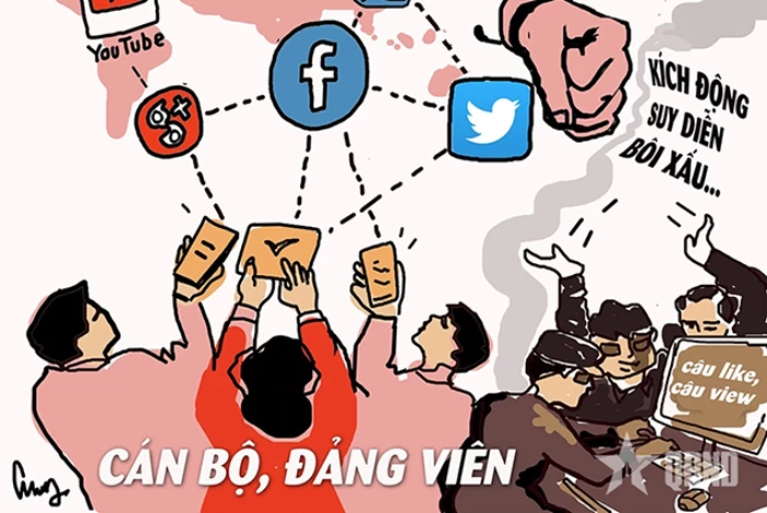 "Phủ xanh" thông tin tích cực trên không gian mạng