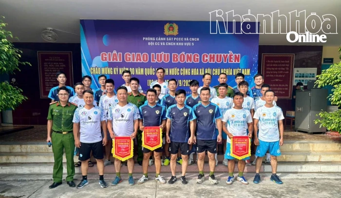 Đội Chữa cháy và cứu nạn, cứu hộ khu vực 5 tổ chức giải giao lưu