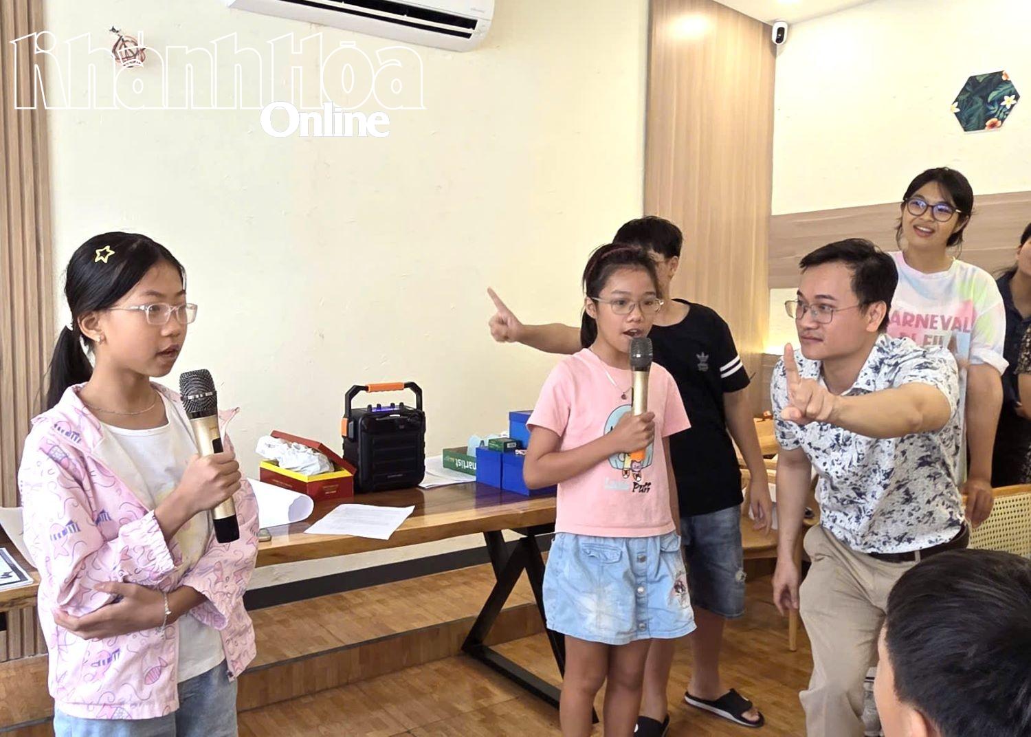 Một hoạt động tại chương trình. 