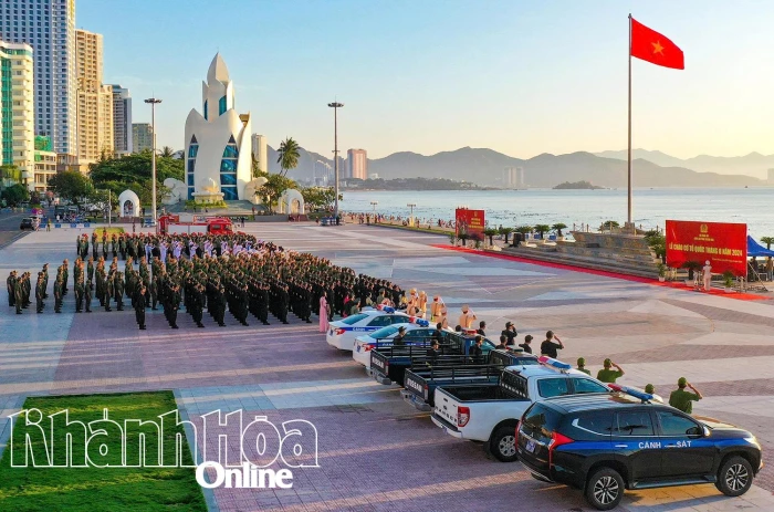 Chào mừng Đại hội đại biểu Đảng bộ Công an tỉnh Khánh Hòa lần thứ nhất, nhiệm kỳ 2025 - 2030: Bảo đảm an ninh trật tự, vì sự bình yên, hạnh phúc của nhân dân