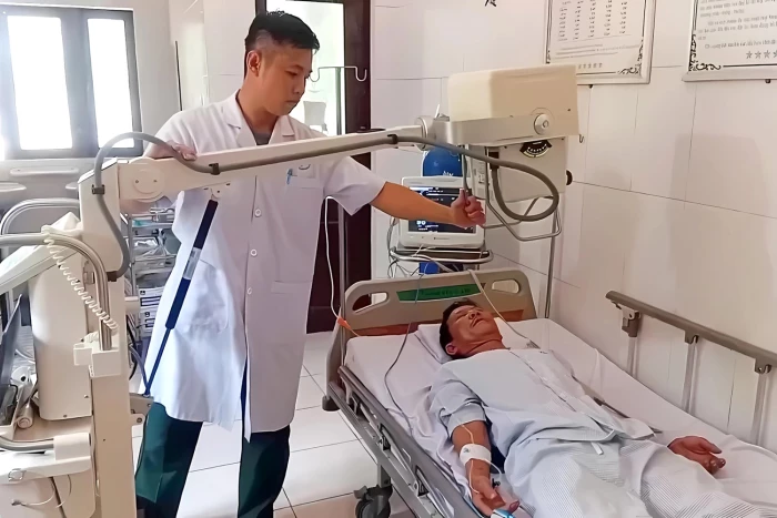 Bệnh xá đảo Trường Sa kịp thời cấp cứu ngư dân bị đột quỵ