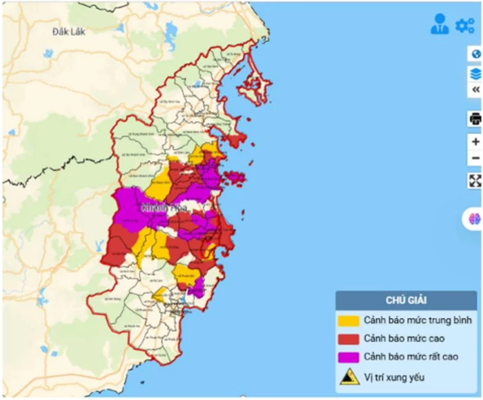 Cảnh báo mưa, lũ quét, gió giật
