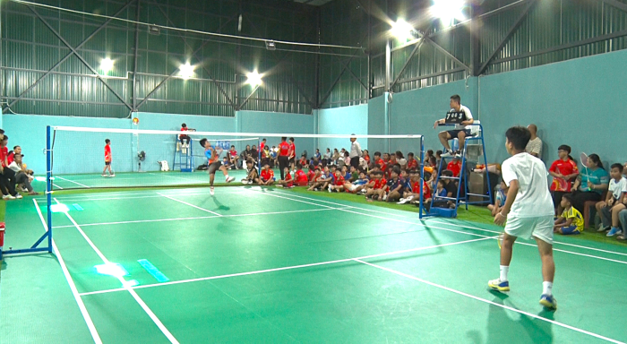 Xã Diên Thọ: 140 vận động viên tham gia Giải cầu lông thiếu niên, nhi đồng mở rộng lần thứ 4 năm 2025
