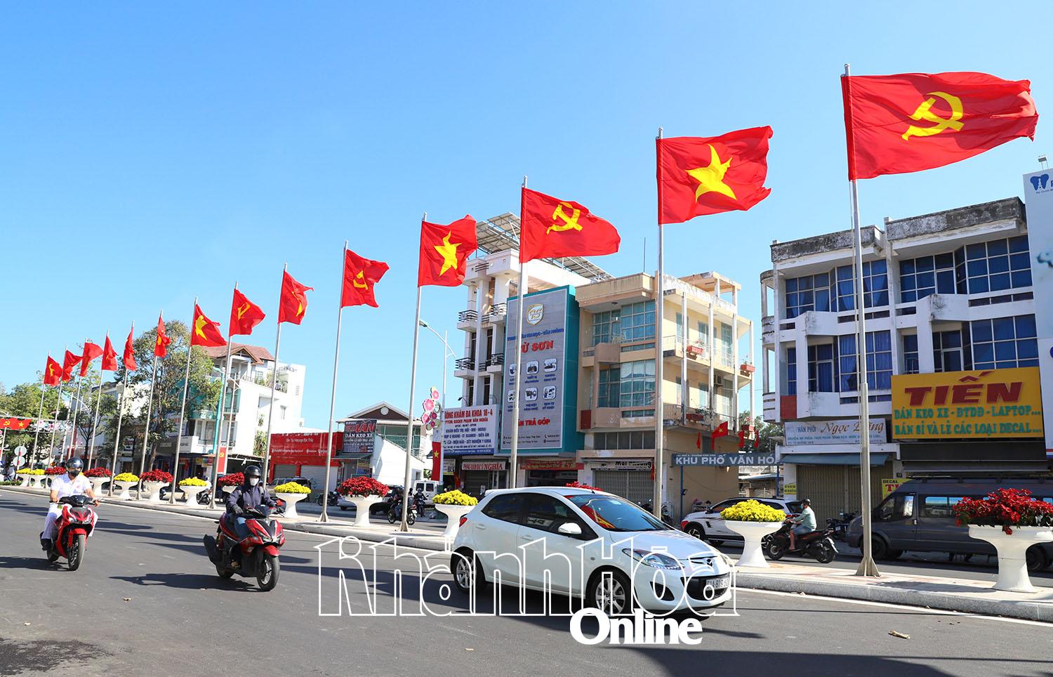 Hạ tầng giao thông tại đường 16 Tháng 4, phường Phan Rang (Khánh Hòa). Ảnh: Văn Nỷ