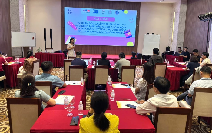 Hội thảo lồng ghép sàng lọc sức khỏe tâm thần vào các hoạt động phòng, chống HIV/AIDS