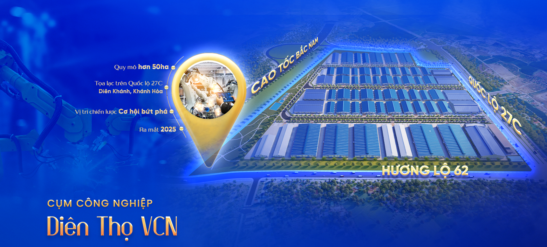 CCN Diên Thọ VCN - Vị trí trung tâm, giao thương thuận lợi toàn Khánh Hòa