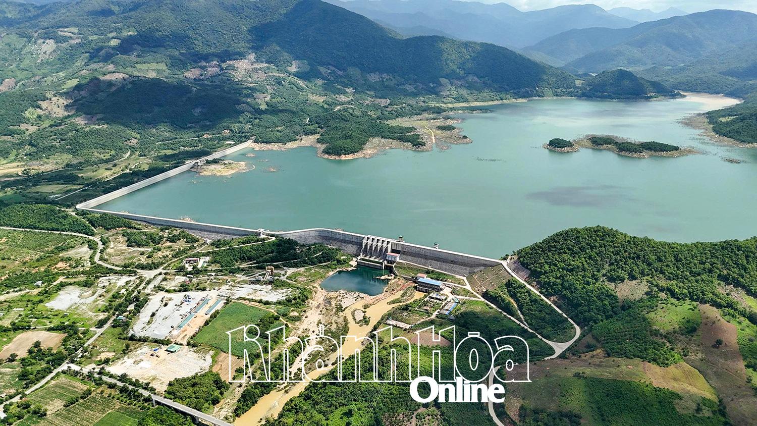 Hồ chứa nước Sông Cái. Ảnh: M.Phương
