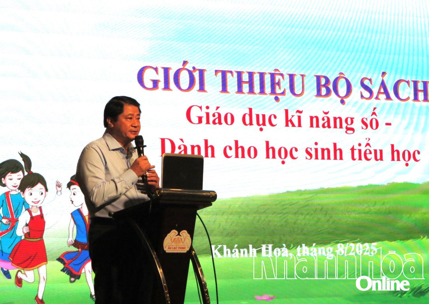 Ông Đoàn Văn Ninh - Phó Tổng giám đốc Công ty VEPIC phát biểu tại hội thảo. 