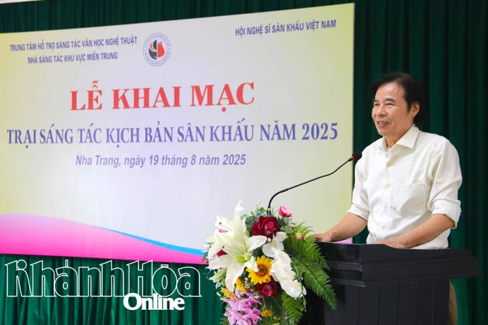 Khai mạc Trại sáng tác kịch bản sân khấu năm 2025